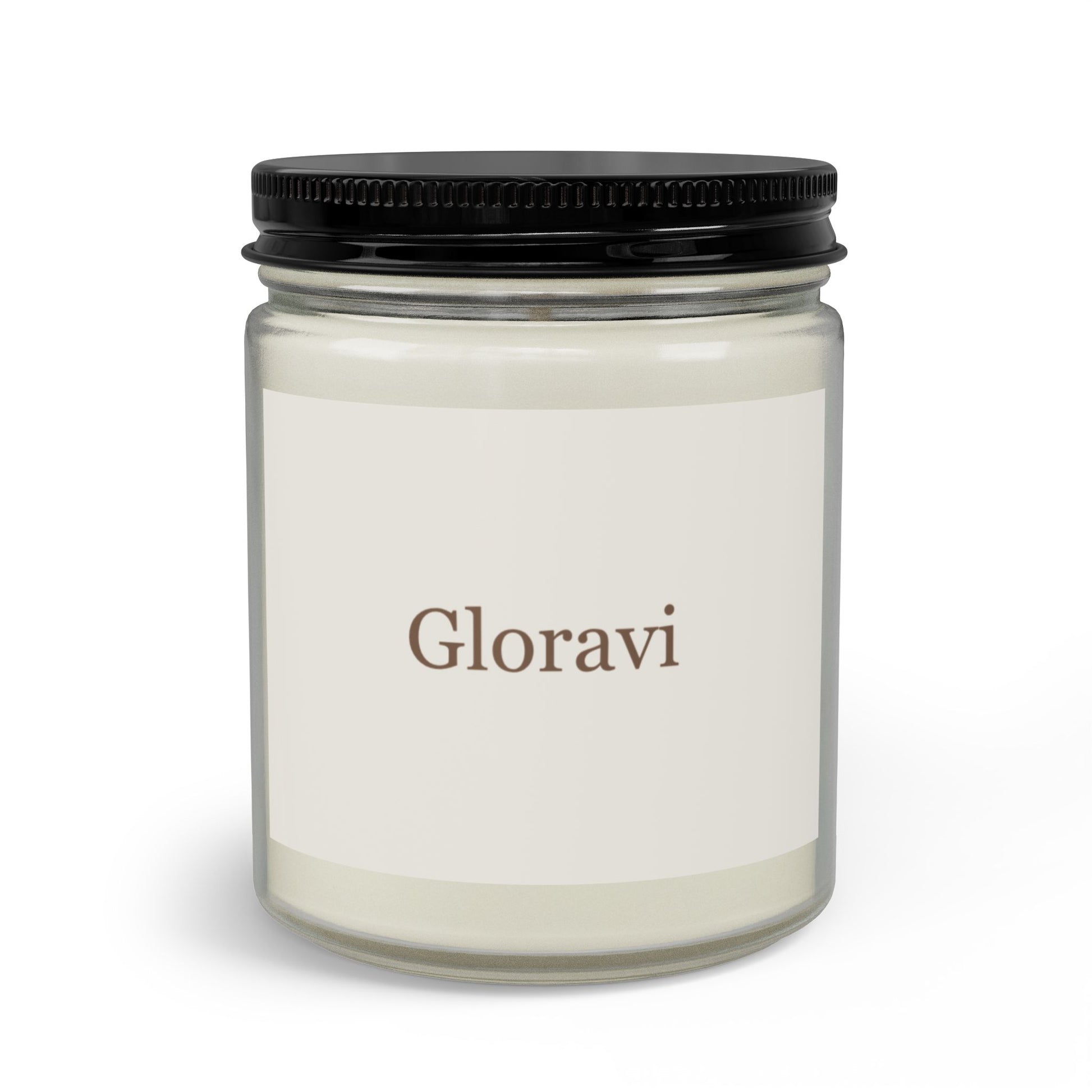 Gloravi Evening Ritual candle set gift box packaging flat lay with ribbon